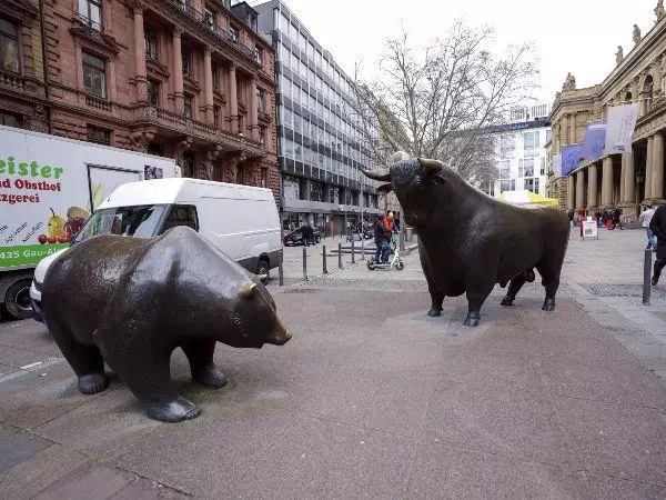 Bull and Bear sur les marchés financiers